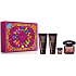 Versace Crystal Noir Eau de Toilette für Frauen 90 ml + Körperlotion 100 ml + Duschgel 100 ml + Eau de Toilette 5 ml, Geschenkset für Frauen