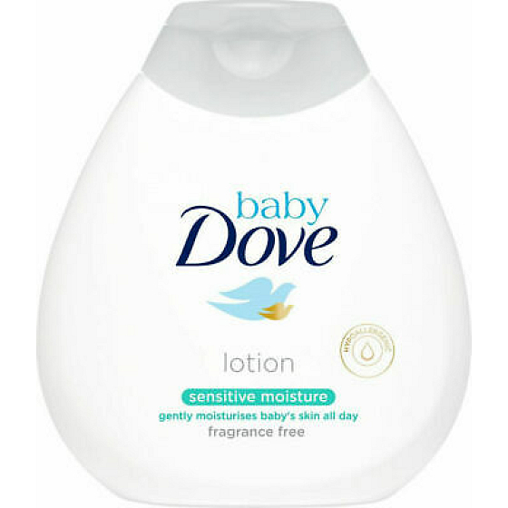 Dove Baby Sensitive Moisture Feuchtigkeitsspendende Körperlotion für Kinder 200 ml