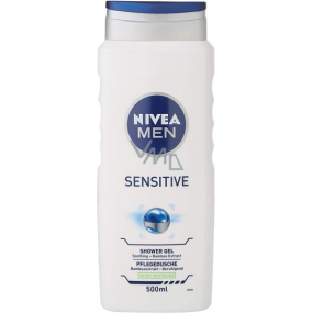 Nivea Men Sensitive Duschgel für Körper, Gesicht und Haare 500 ml