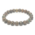 Achat tibetisches Armband elastischer Naturstein, Kugel 8 mm / 16 - 17 cm