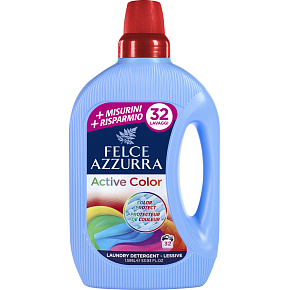 Felce Azzurra Waschgel Active Color 32 Wäschen, 1,595 l