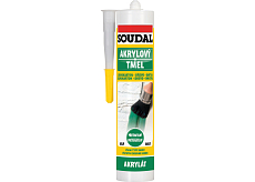 Soudal Acryl-Dichtmasse, überstreichbar, weiß, 300 ml