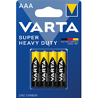 Varta Superlife, Batterien AAA, Zink-Kohle, 4 Stück
