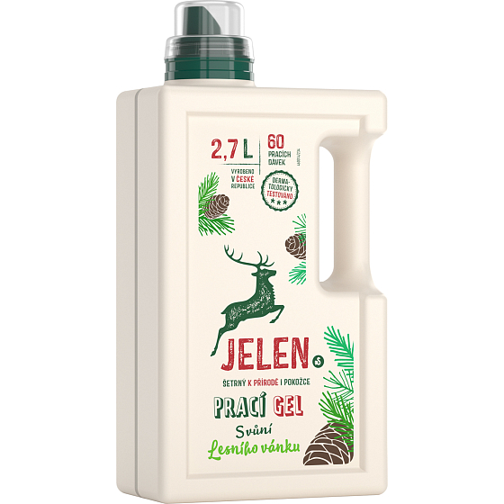 Jelen universal Waschgels Waldwind, 60 Wäschen, 2,7 l
