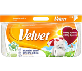Velvet 3vrstvý toaletní papír sluneční edice, role 18,3 m, 8 rolí