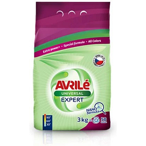 Avrilé Expert Universal Waschpulver, 50 Wäschen 3 kg