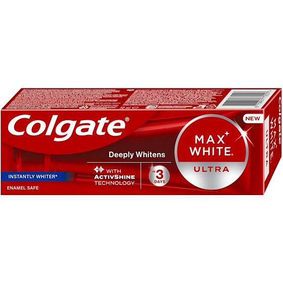 Colgate Max White Ultra Instantly Whiter Zahnpasta, 50 ml