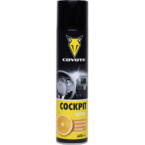 Coyote Cockpit Spray, Orange, 400 ml Coyote Cockpit Spray, Orange, 400 ml