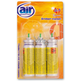 Air Menline Limber Twist Nachfüllung für Lufterfrischer 3× 15 ml Air Menline Limber Twist Nachfüllung für Lufterfrischer 3× 15 ml