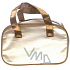 Radox Etue beige mit brauner Kante klein 20 x 13 x 9 cm