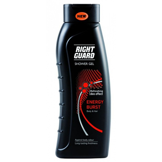 Right Guard Energy Burst Duschgel für Männer 400 ml