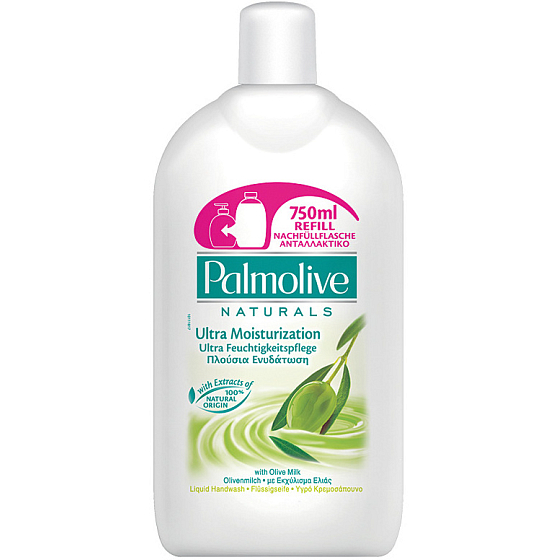 Palmolive Naturals Olivenmilch Flüssigseife 750 ml nachfüllen