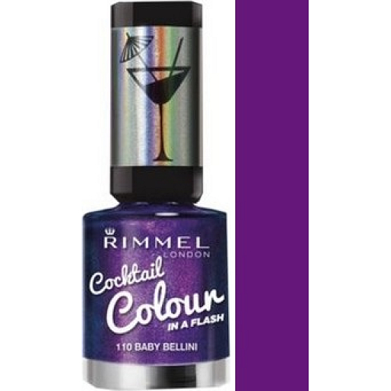 Rimmel London Cocktail Color Nagellack 110 Baby Bellini 8 ml