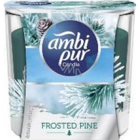 Ambi Pur Frosted Pine Duftkerze in Glas 100 g