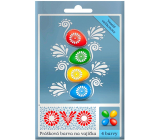 OVO Satz von Pulverfarben für Eier, 4 Farben