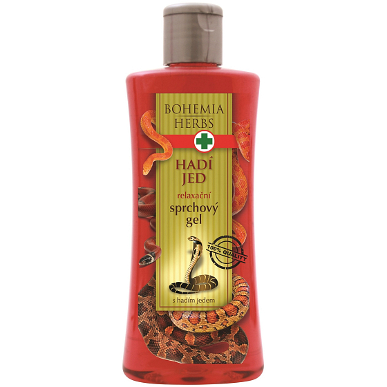 Bohemia Gifts Schlangengift-Duschgel mit synthetischem Schlangengift 250 ml
