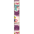 Ditipo Geschenkpapier 70 x 200 cm Weihnachten lila Eulen