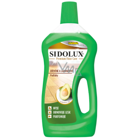 Sidolux Premium Bodenpflege Avocadoöl Spezialwaschmittel für Holz- und Laminatböden 750 ml