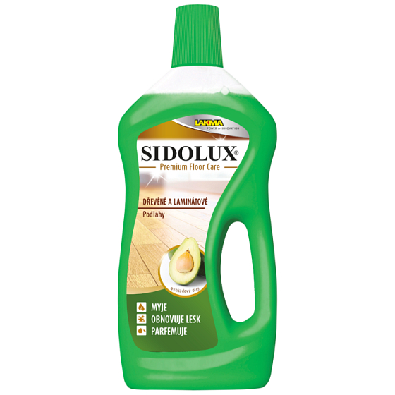 Sidolux Premium Floor Care Avocadoöl spezielles Reinigungsmittel für Holz- und Laminatböden 750 ml
