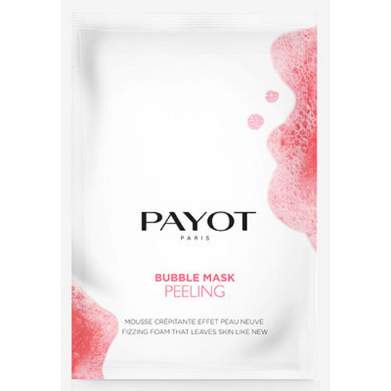 Payot Les Demaquillantes Bubble Mask Peeling knisternder Schaum mit Hauterneuerungseffekt sprudelnde Maske Gelmaske versorgt die Haut mit Sauerstoff 1 Stück x 5 ml