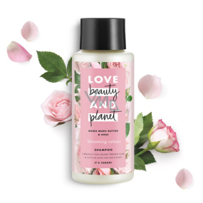 Love Beauty & Planet Murumur Butter and Rose Blooming Color Shampoo für coloriertes Haar 400 ml