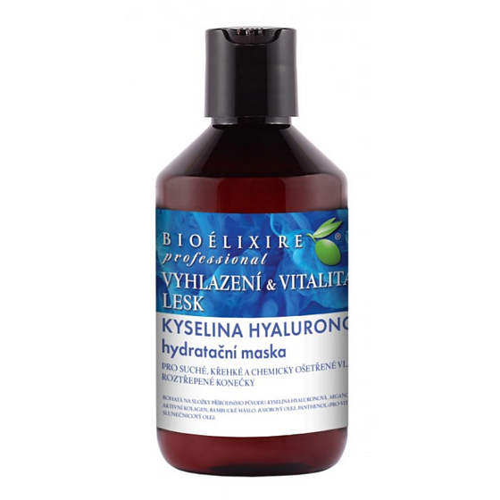 Bioelixire Hyaluronsäure feuchtigkeitsspendende Haarmaske trocken, spröde 300 ml
