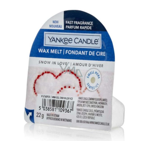 Yankee Candle Snow In Love - Duftendes Schneeduftwachs für Aromalampen 22 g
