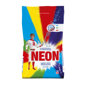Neon Color Frisches Waschpulver zum Waschen farbiger Wäsche 50 Dosen à 3 kg