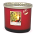 Heart & Home Warm Christmas Soja-Duftkerze Ellipse 2 Dochte brennt bis zu 40 Stunden 230 g