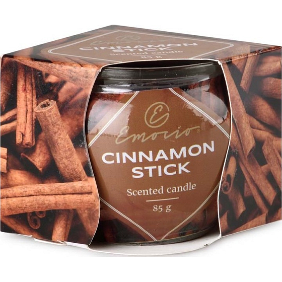 Emocio Cinnamon Stick - Zimtstange Duftkerze Glas 70 x 62 mm 85 g