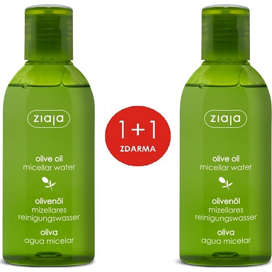 Ziaja Olivenöl-Mizellenwasser für alle Hauttypen 2 x 200 ml, Duopack