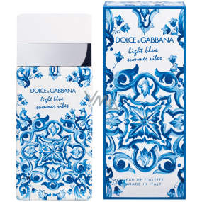 Dolce & Gabbana Light Blue Summer Vibes Eau de Toilette für Frauen 100 ml