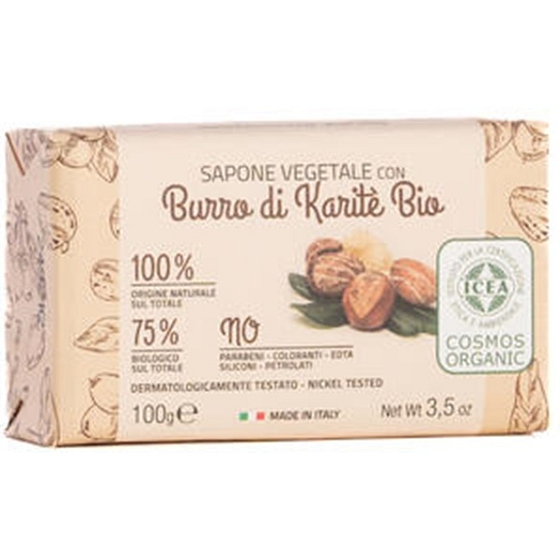 Iteritalia Bio Shea natürliche Toilettenseife 100 g