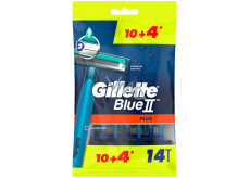 Gillette Blue II Plus Einwegrasierer für Männer Beutel 14 Stück