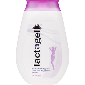 Herbavera Lactagel mit Aloe Vera Gel für intime Hygiene, 250 ml