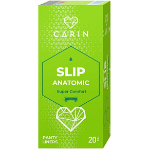 Carin Slip Anatomic Super Comfort Damenbinden, 20 Stück