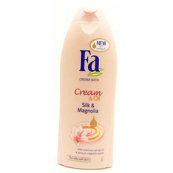 Fa Cream & Oil Seide und Magnolien Badeschaum 500 m