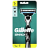 Gillette Mach3 Rasierer + Ersatzkopf 1 Stück für Herren