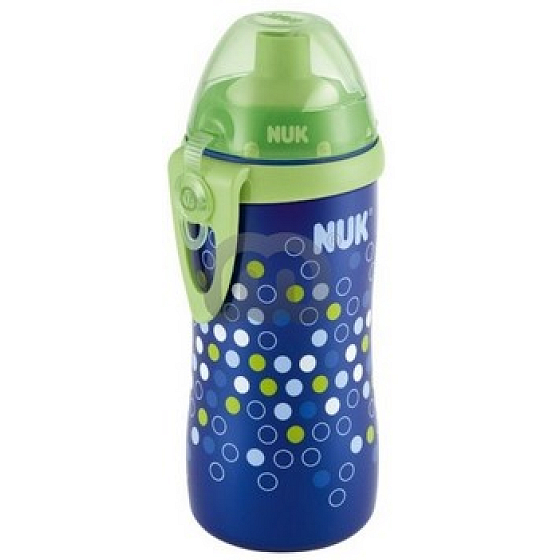 Nuk Flexi Cup aus 24 Monate Flasche mit einem Strohhalm in verschiedenen Farben 300 ml