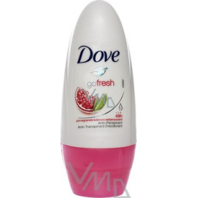 Dove Go Fresh Revive Granatapfel & Eisenkraut Ball Antitranspirant Deodorant Roll-On für Frauen 50 ml