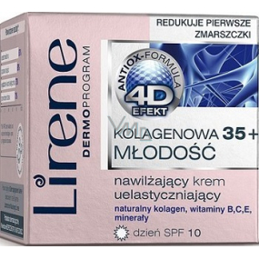Lirene Collagen Youth Feuchtigkeitscreme mit Kollagen zur Verbesserung der Elastizität 50 ml