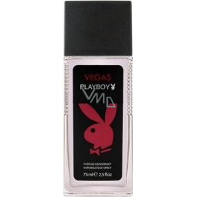 Playboy Vegas parfümiertes Deo-Glas für Männer 75 ml Tester