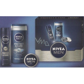 Nivea Men Deo Protect Antitranspirant Spray 150 ml + Duschgel 250 ml + Creme 30 ml, Kosmetikset