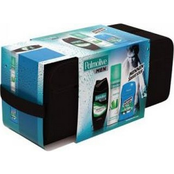 Palmolive Men Duschgel 250 ml + Schaum 200 ml + Deo Stick 65 g + Beutel, Kosmetikset