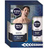 Nivea Men Shaving Sensitive After Shave Balsam 100 ml + Rasierschaum 200 ml Kosmetikset