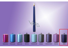 Lima Kerze glatt Metall lila konisch 22 x 250 mm 1 Stück