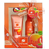Idc Institute Obst & Pflege Pfirsich, Grapefruit & Beeren Duschgel 100 ml + Körperlotion 60 ml + Nagelfeile 1 Stück, Kosmetikset