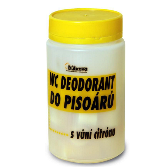 Důbrava Citron Deodorant Toilettenpräparat zur Reinigung und Desodorierung von Urinalen 750 g, 40 Tabletten