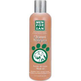 MenForSan Nerzöl natürliches Schutzshampoo für Hunde 300 ml