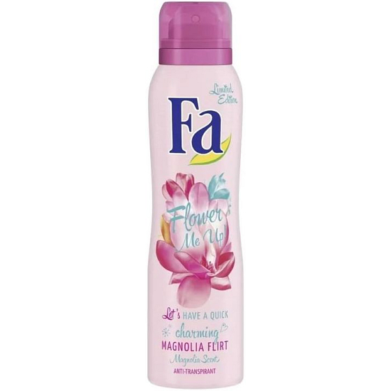 Fa Flower Me Up! Magnolia Scent Antitranspirant Deodorant Spray 150 ml